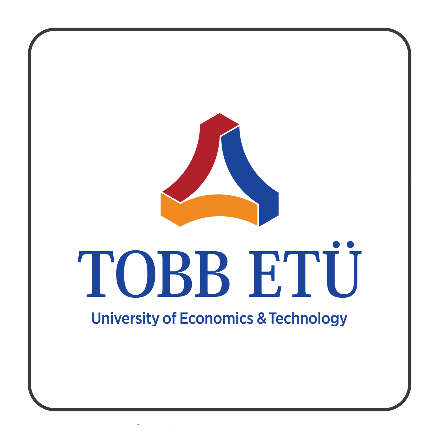 TOBB University of Economics and Technology (TOBB ETÜ) logo