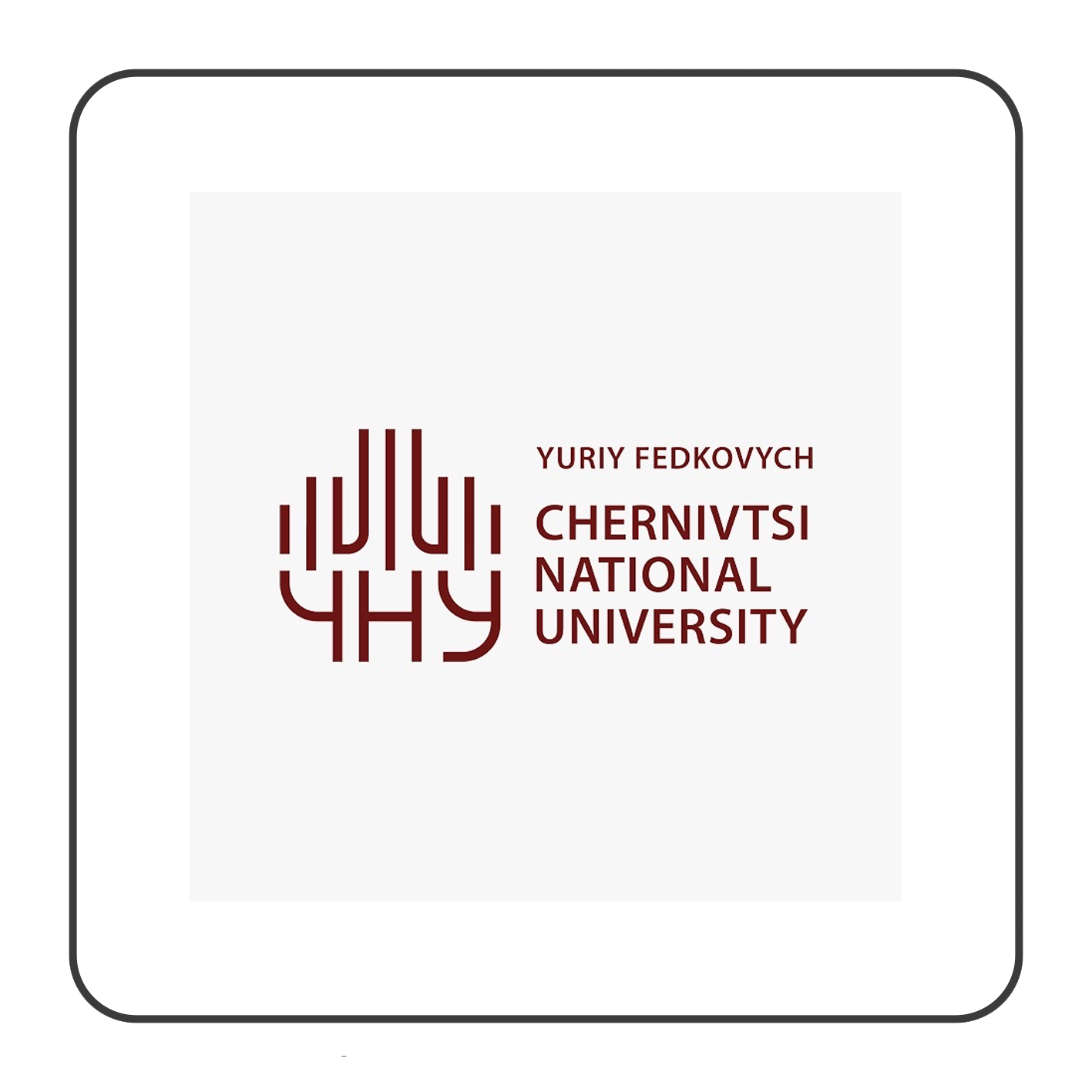 Yuriy Fedkovych Chernivtsi National University logo