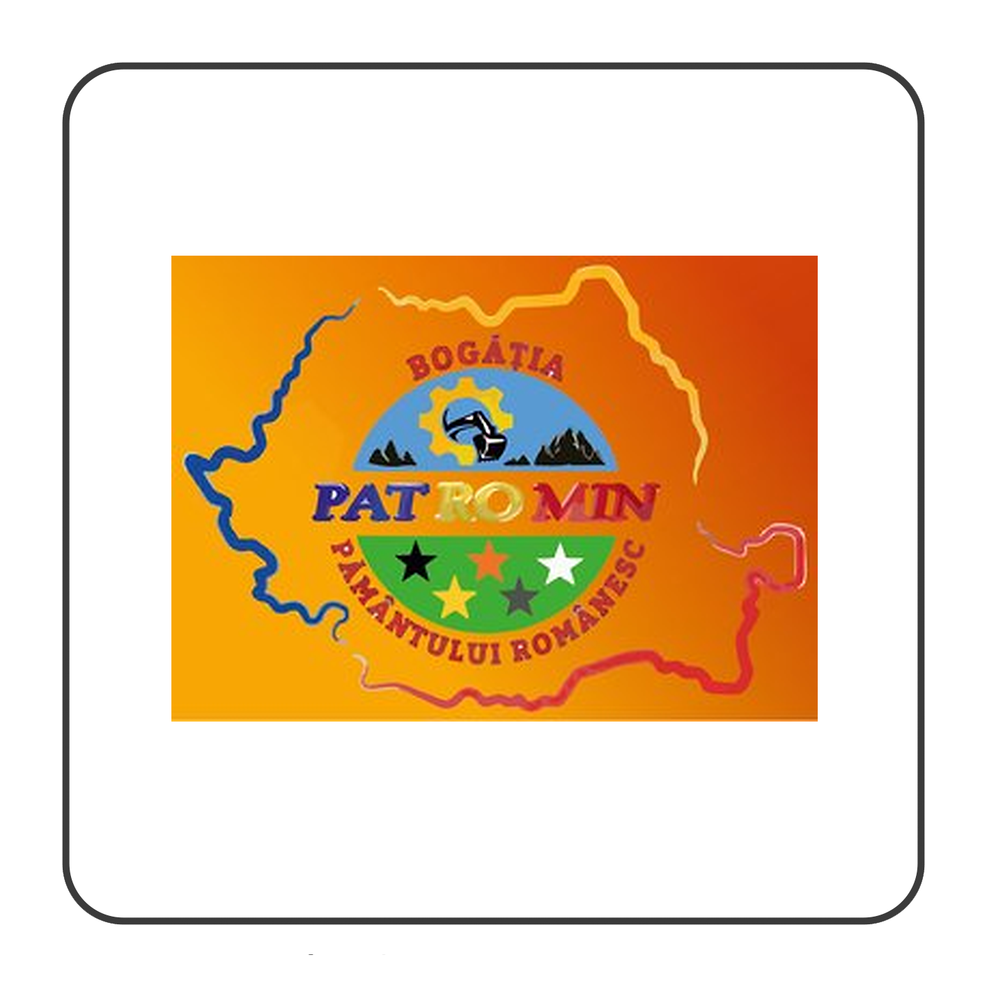 Romanian Mining Employers' Association (PATROMIN) logo